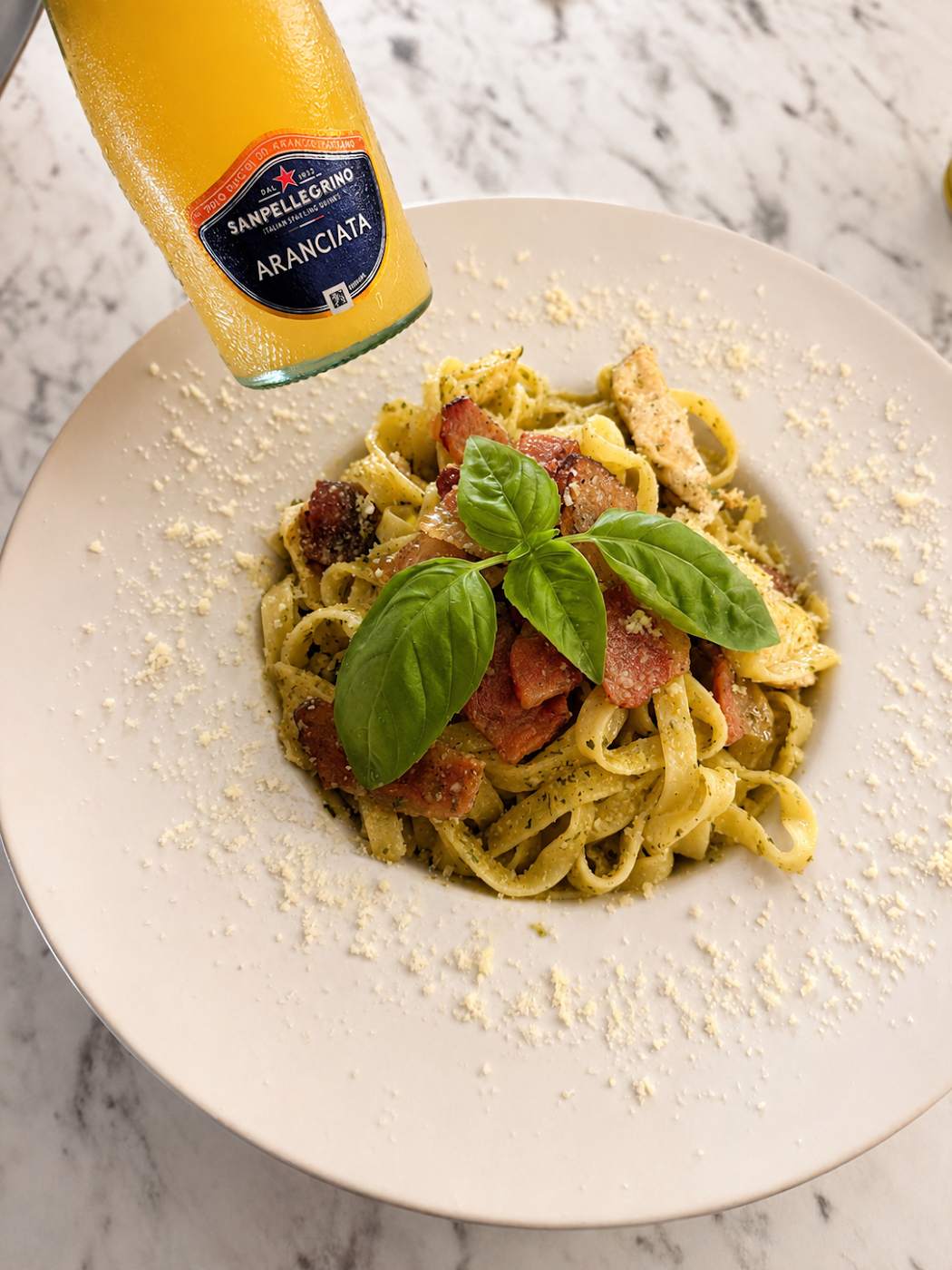 Tagliatelle al pesto