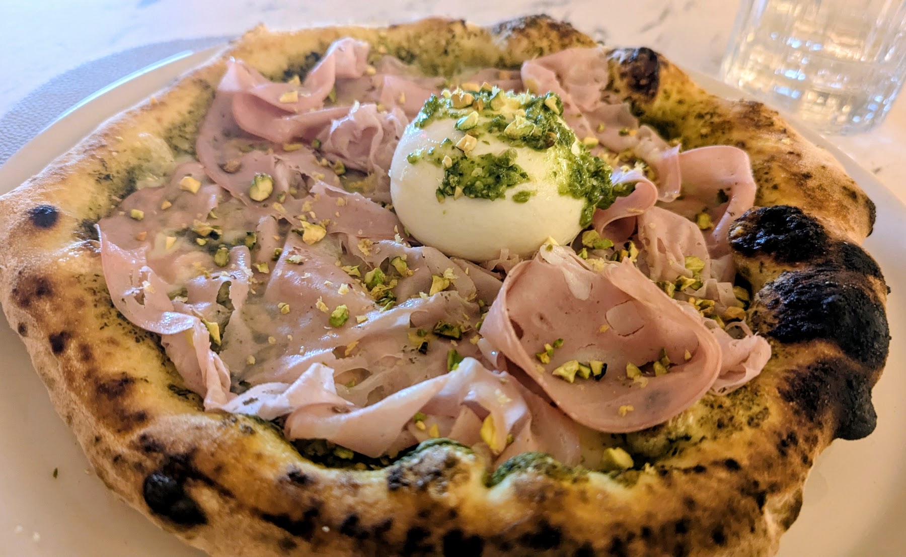 Pizza Musa com burrata